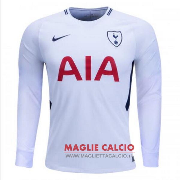 nuova prima divisione magliette manica lunga tottenham hotspur 2017-2018