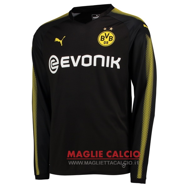 nuova seconda divisione magliette manica lunga borussia dortmund 2017-2018