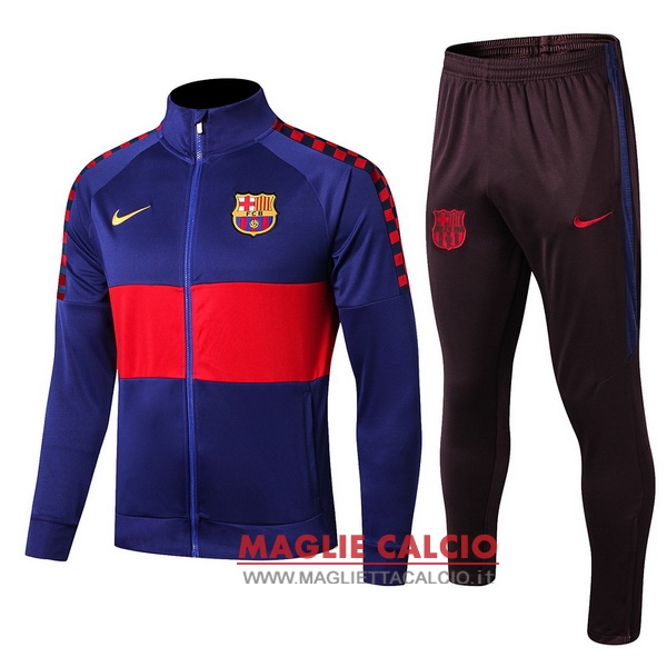 nuova barcelona set completo blu marrone giacca 2019-2020