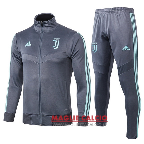 nuova juventus set completo grigio giacca 2019-2020