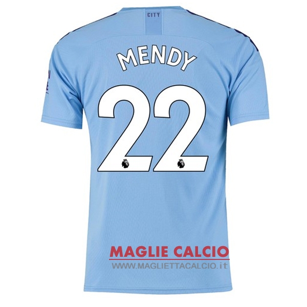 nuova maglietta manchester city 2019-2020 mendy 22 prima