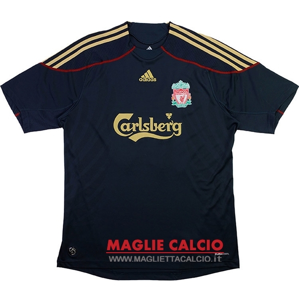 nuova seconda magliette liverpool retro 2009-2010