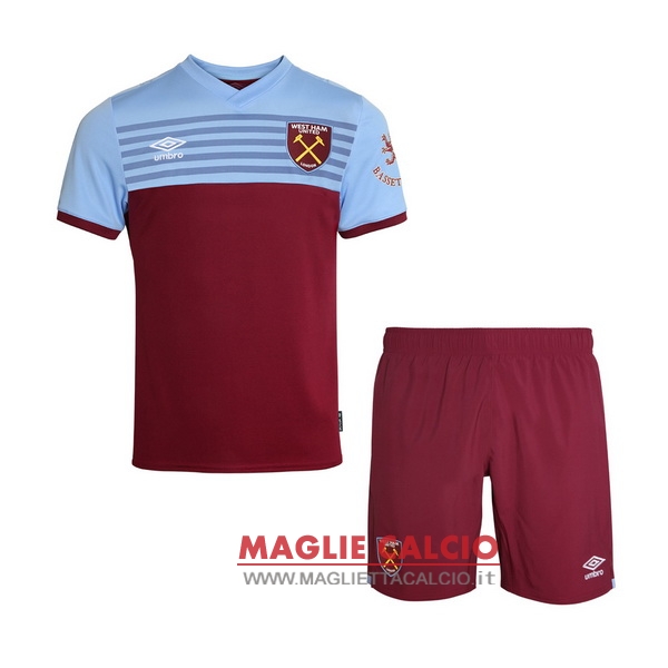 nuova prima magliette west ham bambino 2019-2020