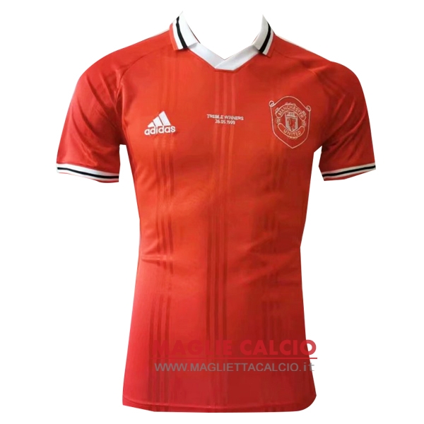 manchester united rosso bianco magliette polo nuova 2019-2020