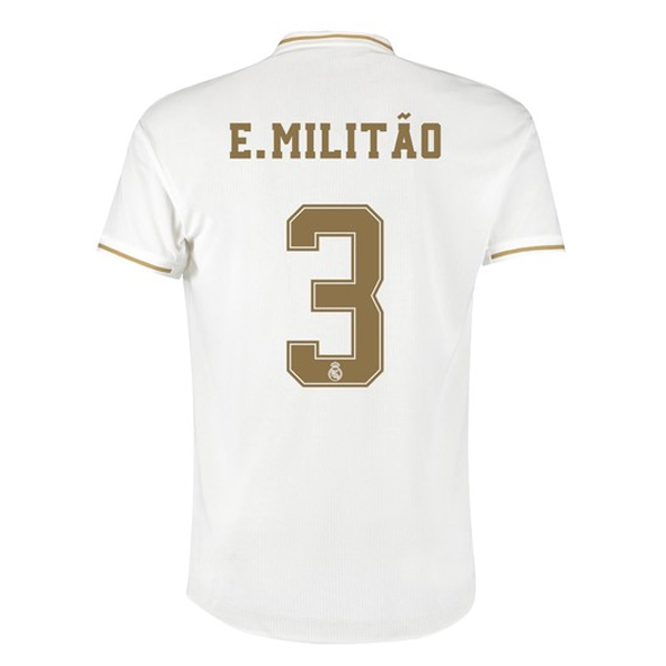 nuova maglietta real madrid 2019-2020 e.militao 3 prima