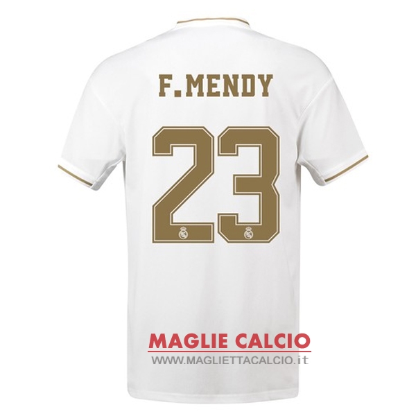 nuova maglietta real madrid 2019-2020 f.mendy 23 prima