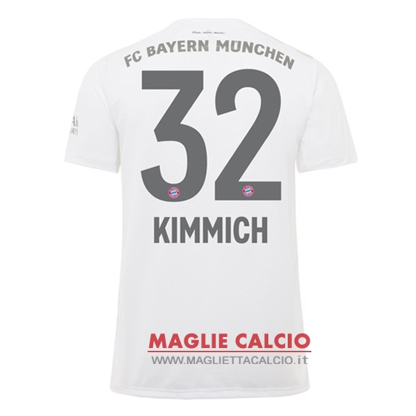 nuova maglietta bayern munich 2019-2020 kimmich 32 seconda