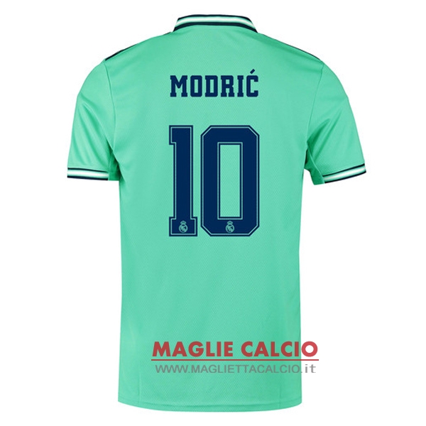 nuova maglietta real madrid 2019-2020 modric 10 terza