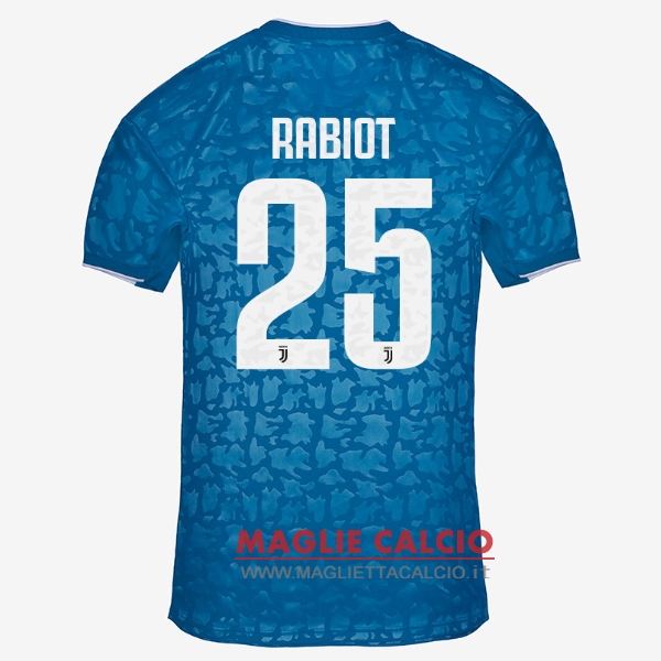 nuova maglietta juventus 2019-2020 rabiot 25 terza