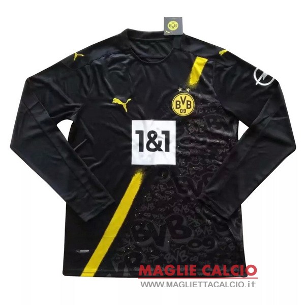 nuova seconda divisione magliette manica lunga borussia dortmund 2020-2021