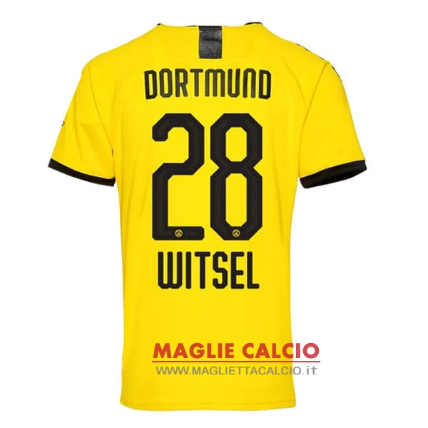 maglietta borussia dortmund 2019-2020 witsel 28 prima