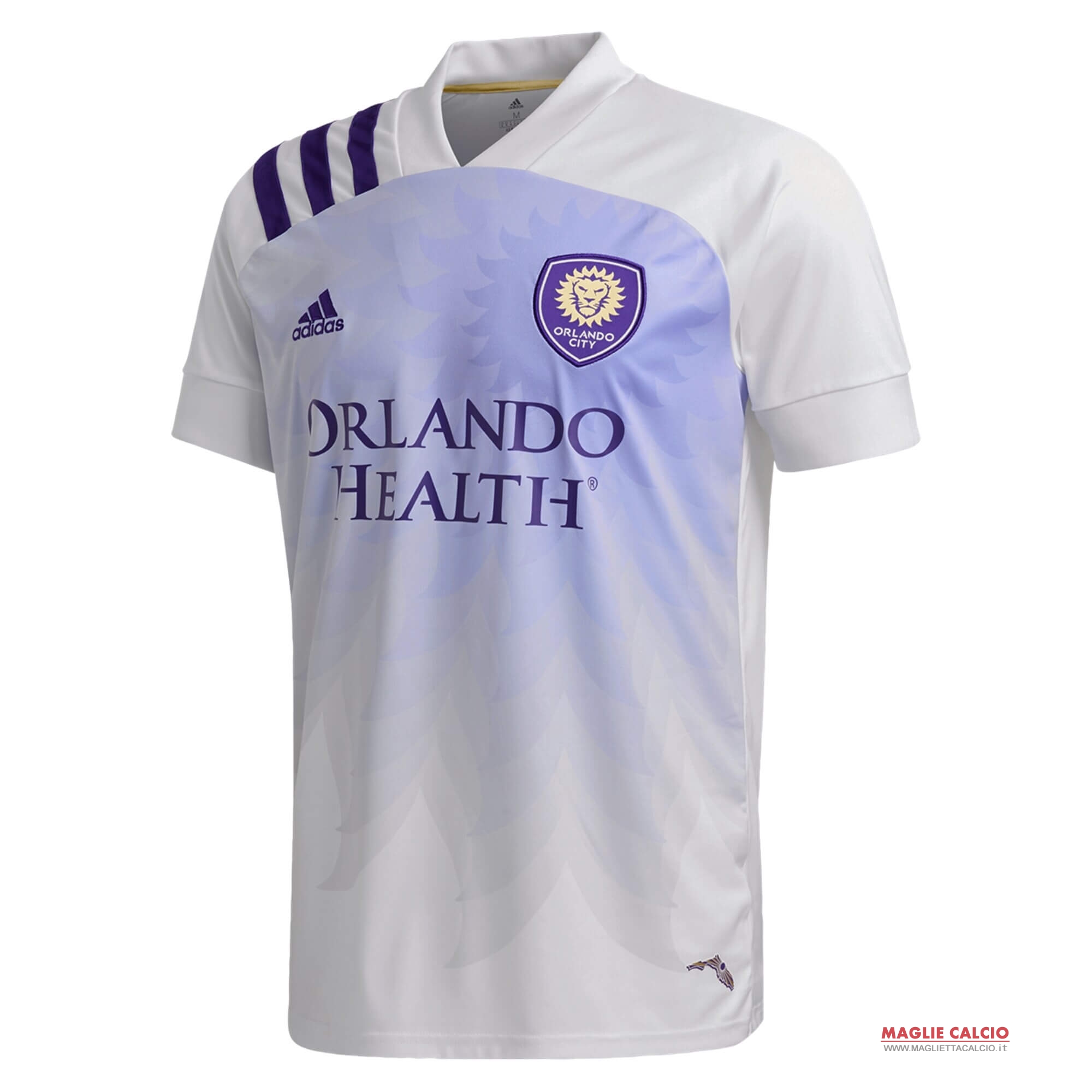 nuova seconda divisione magliette orlando city 2020-2021