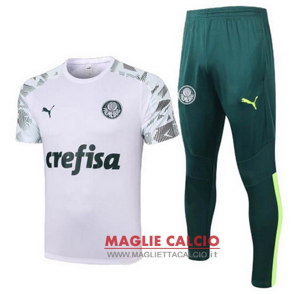 nuova formazione set completo divisione magliette palmeiras 2020-2021 bianco verde