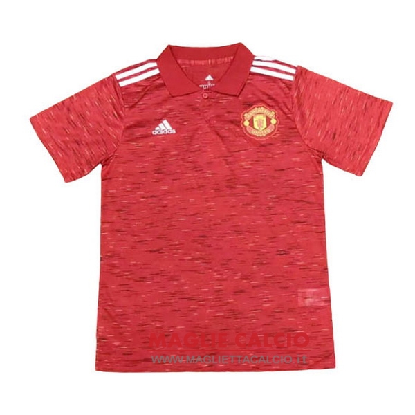 manchester united rosso magliette polo nuova 2020-2021