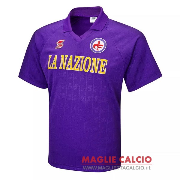 nuova prima magliette fiorentina retro 1989-1991