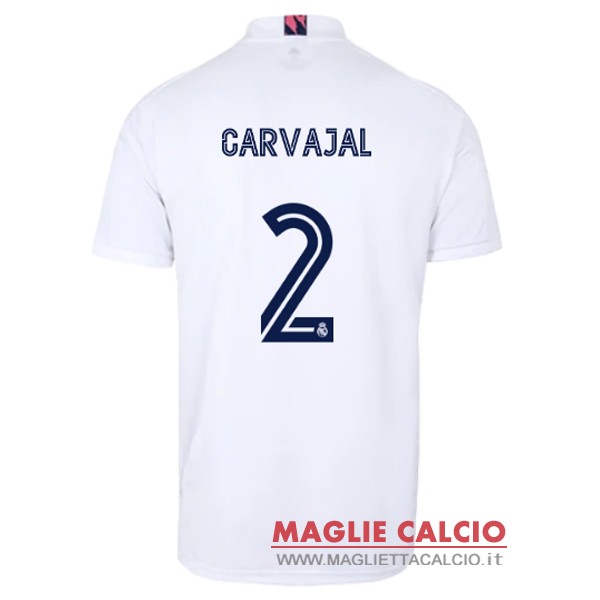 nuova maglietta real madrid 2020-2021 carvajal 2 prima