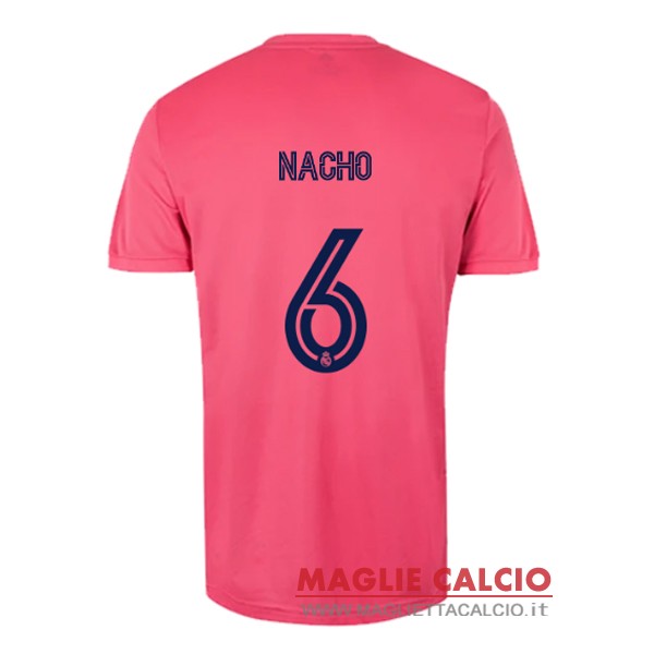 nuova maglietta real madrid 2020-2021 nacho 6 seconda