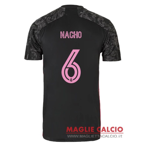 nuova maglietta real madrid 2020-2021 nacho 6 terza