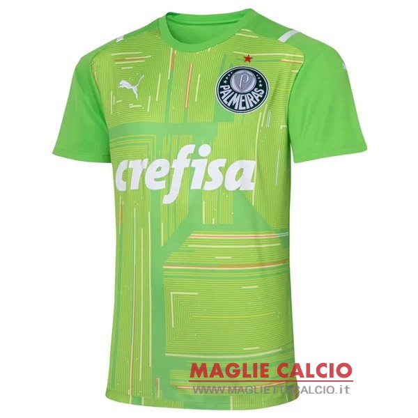 nuova magliette portiere palmeiras 2021-2022 verde