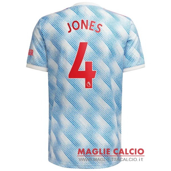 nuova maglietta manchester united 2021-2022 jones 4 seconda