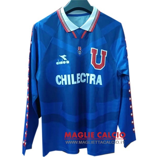 prima divisione magliette manica lunga universidad de chile retro 1996