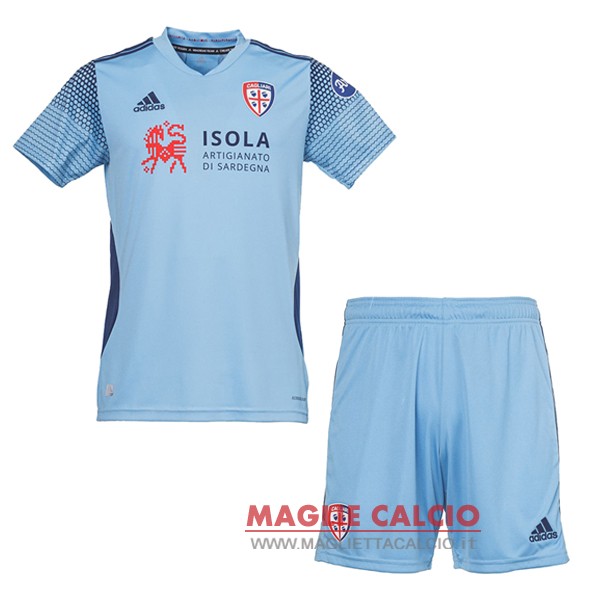 nuova terza divisione magliette cagliari calcio set completo uomo 2021-2022