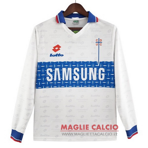 nuova prima divisione manica lunga magliette Universidad Catolica retro 1996