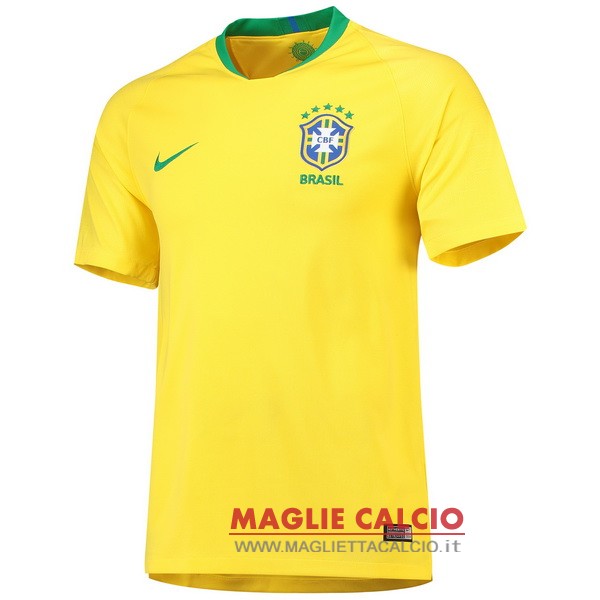 nuova prima magliette brasile retro 2018