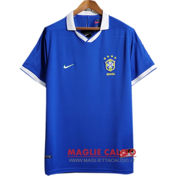 nuova seconda magliette brasile retro 1997