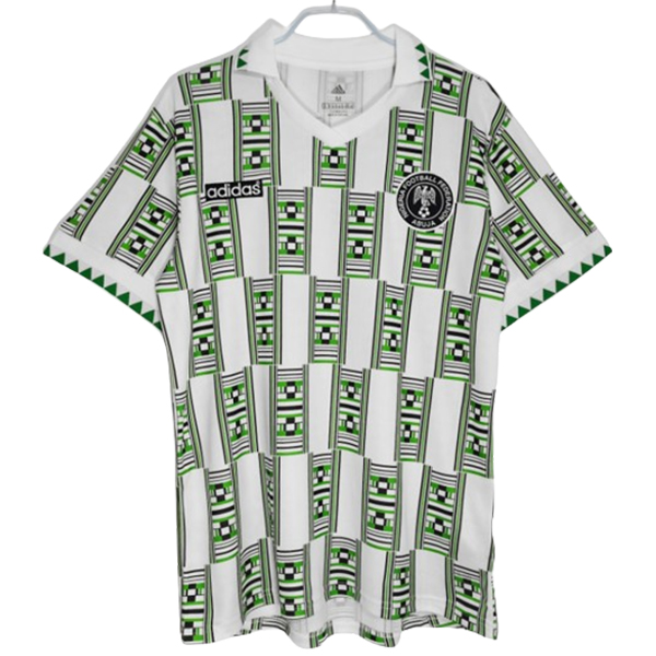 nuova seconda divisione magliette nigeria retro 1994