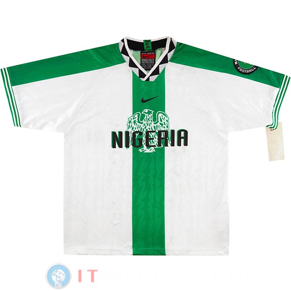 nuova seconda divisione magliette nigeria retro 1996