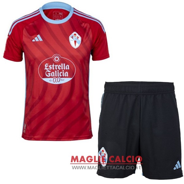 nuova seconda maglietta set completo celta de vigo bambino 2023-2024