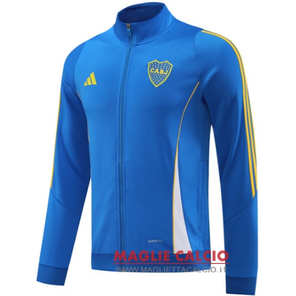 nuova boca juniors blu giacca 2024-2025