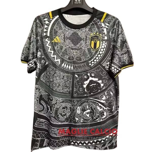 tailandia nuova speciale magliette nazionale italia 2024 nero grigio