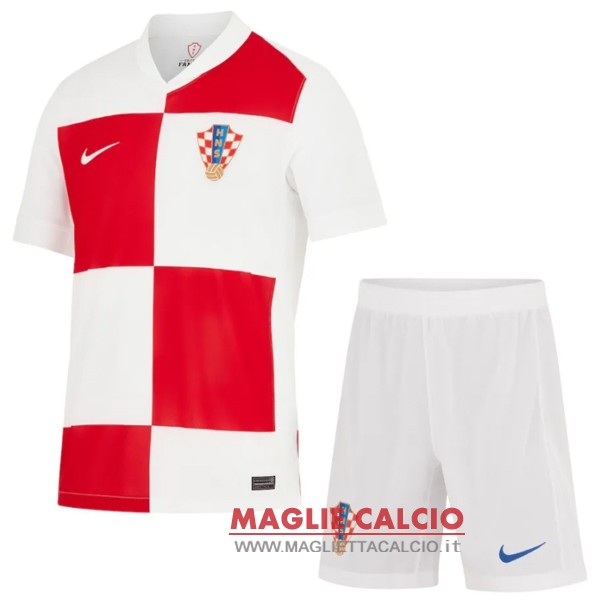 prima magliette nazionale croazia set completo uomo 2024