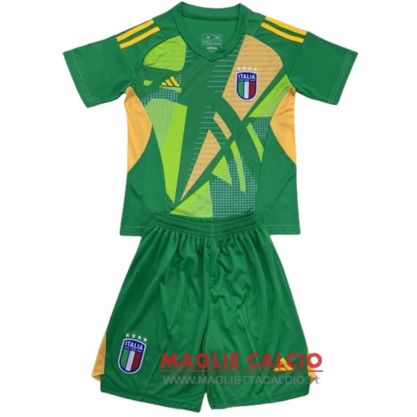 tailandia nuova portiere magliette nazionale italia set completo uomo 2024 verde