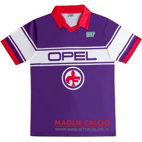 nuova prima divisione magliette fiorentina retro 1984-1985