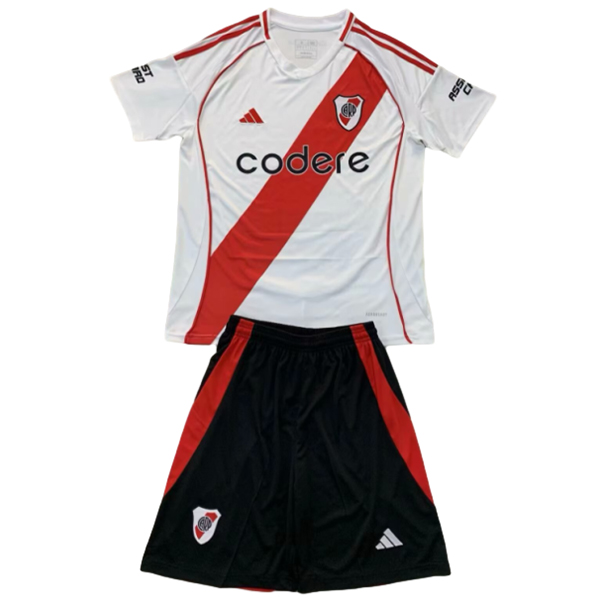 nuova prima divisione magliette river plate set completo uomo 2024-2025