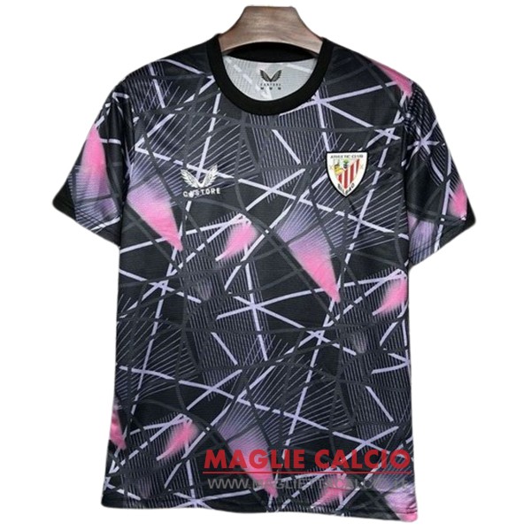 thailandia nuova speciale divisione magliette athletic bilbao 2024-2025 nero rosa