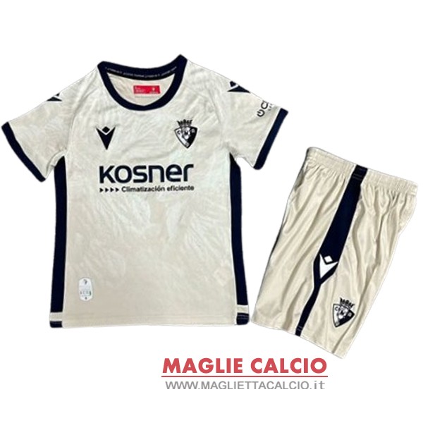 nuova seconda magliette ca osasuna set completo bambino 2024-2025