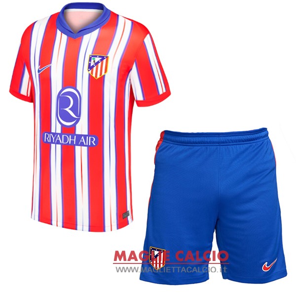 nuova prima magliette atletico madrid set completo uomo 2024-2025