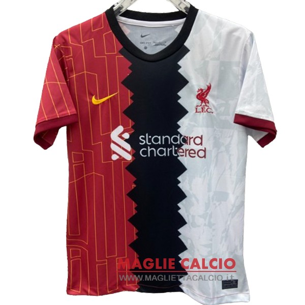 tailandia nuova speciale divisione magliette liverpool 2024-2025 rosso nero