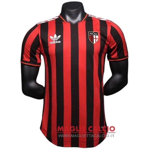 tailandia nuova speciale giocatori divisione magliette ac milan 2024-2025 rosso nero