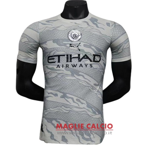 tailandia nuova speciale giocatori divisione magliette manchester city 2024-2025 bianco