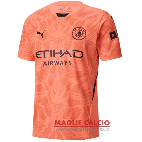 tailandia nuova portiere divisione magliette manchester city 2024-2025 arancione