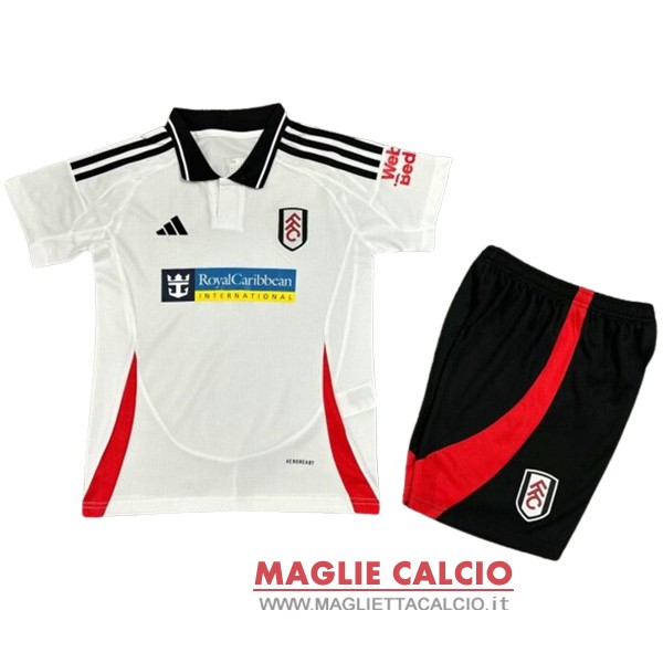 nuova prima magliette fulham set completo bambino 2024-2025