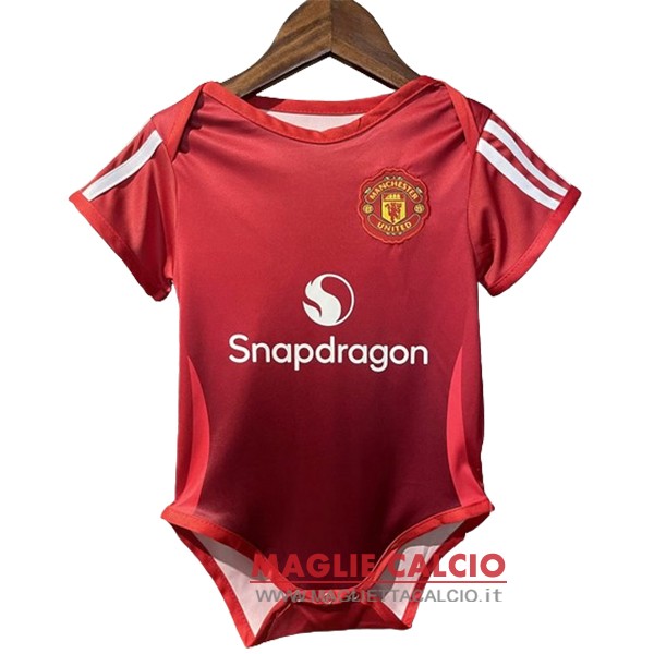 nuova prima magliette manchester united tutine bambino 2024-2025