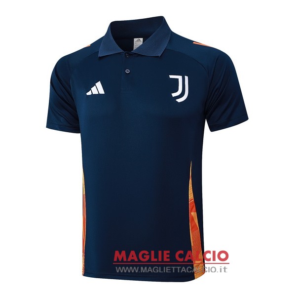 juventus blu magliette polo nuova 2024-2025