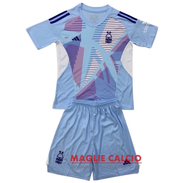 nuova portiere magliette nottingham forest set completo bambino 2024-2025