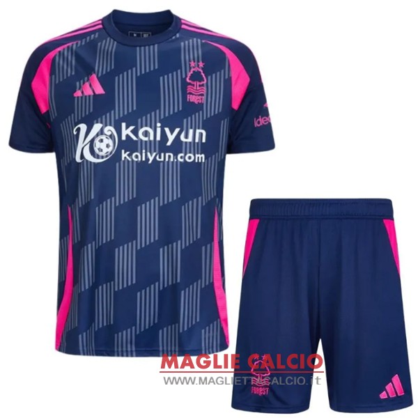 nuova seconda magliette nottingham forest set completo uomo 2024-2025